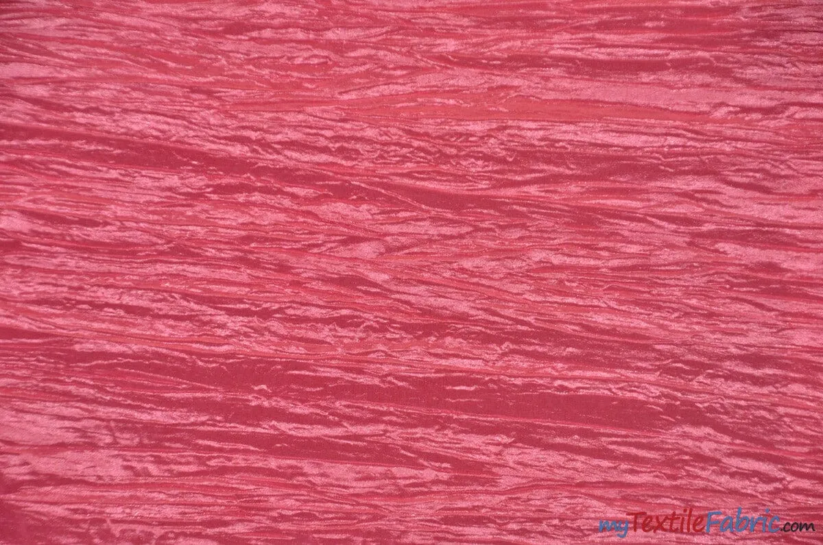 Crease Taffeta Fabric | Crush Taffeta | 52" Wide | Continuous Yards | Multiple Colors |