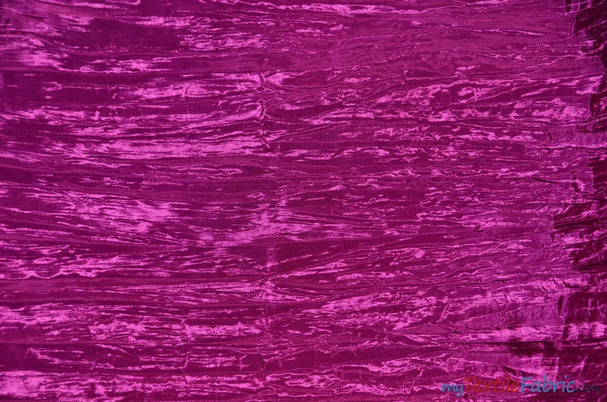 Crease Taffeta Fabric | Crush Taffeta | 52" Wide | Continuous Yards | Multiple Colors |