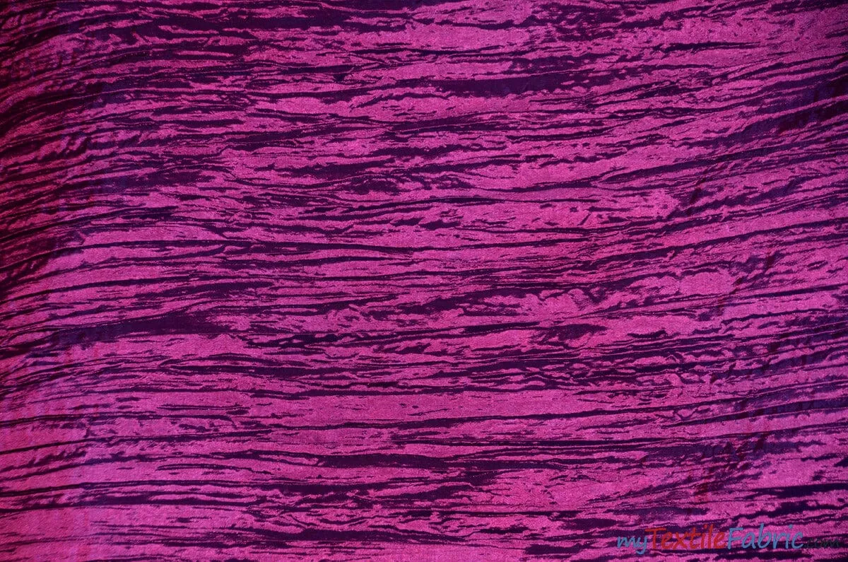 Crease Taffeta Fabric | Crush Taffeta | 52" Wide | Continuous Yards | Multiple Colors |