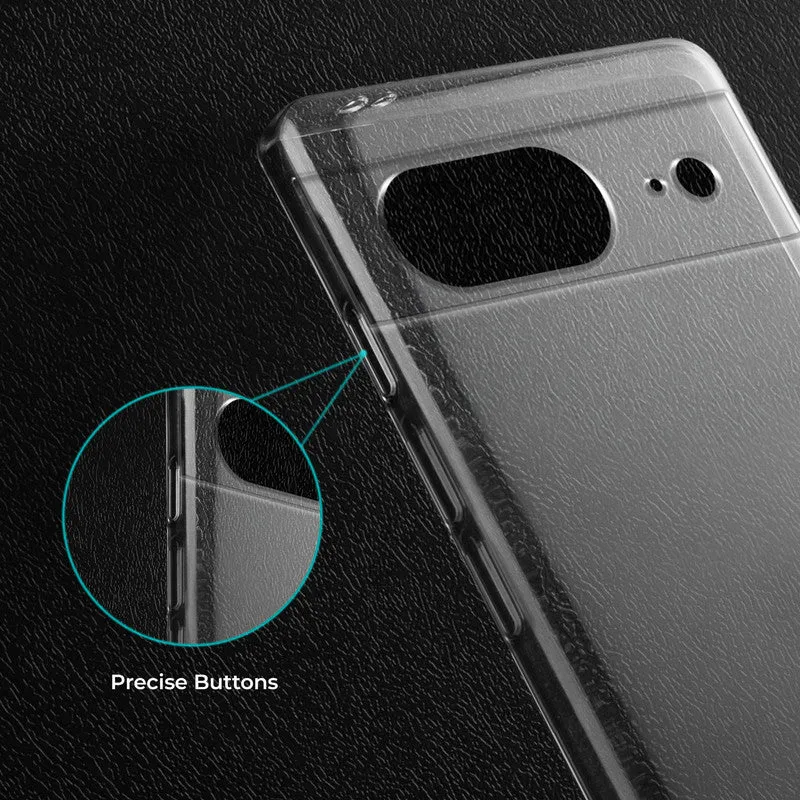Crystal Clear Hard Back Anti-Yellowing Phone Case For Google Pixel 7