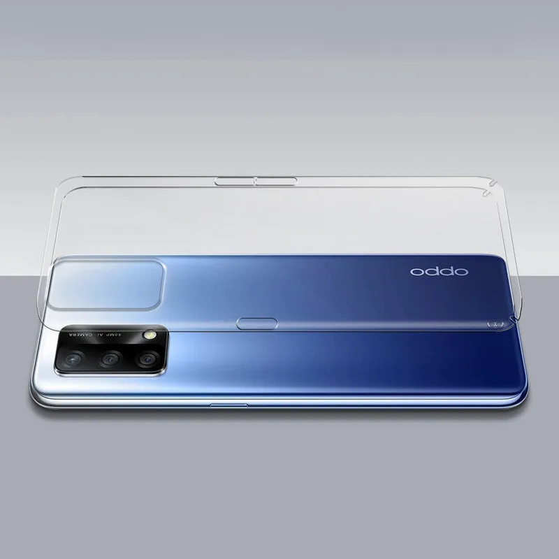 Crystal Clear Hard Back Anti-Yellowing Phone Case For Oppo F19 4G
