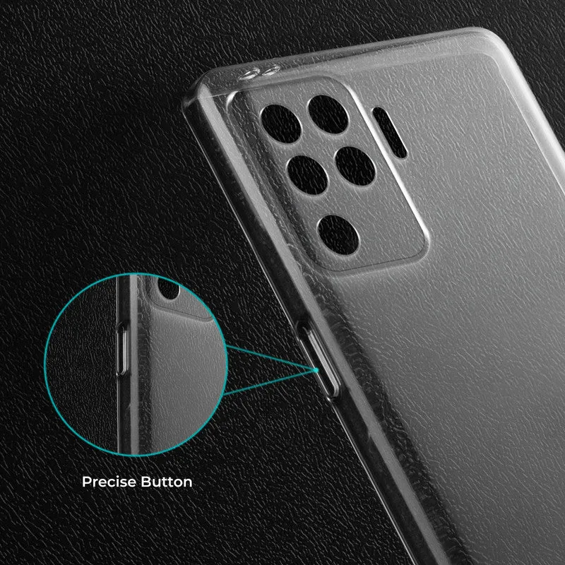 Crystal Clear Hard Back Anti-Yellowing Phone Case For Oppo F19 Pro 4G