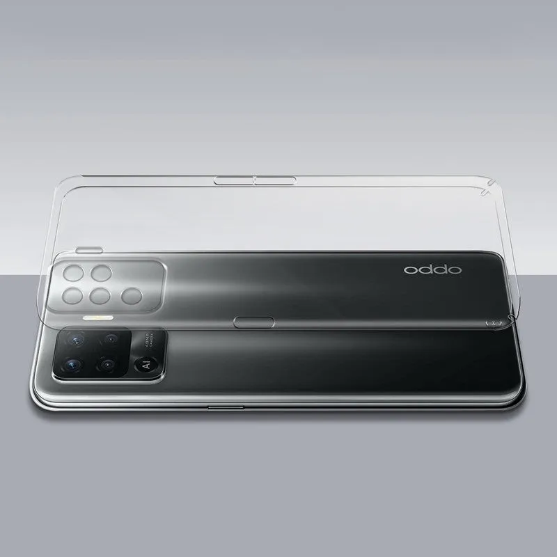 Crystal Clear Hard Back Anti-Yellowing Phone Case For Oppo F19 Pro 4G