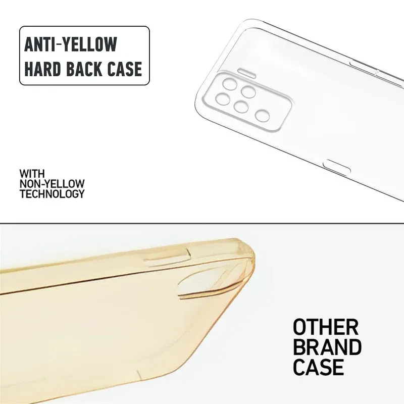 Crystal Clear Hard Back Anti-Yellowing Phone Case For Oppo F19 Pro 4G