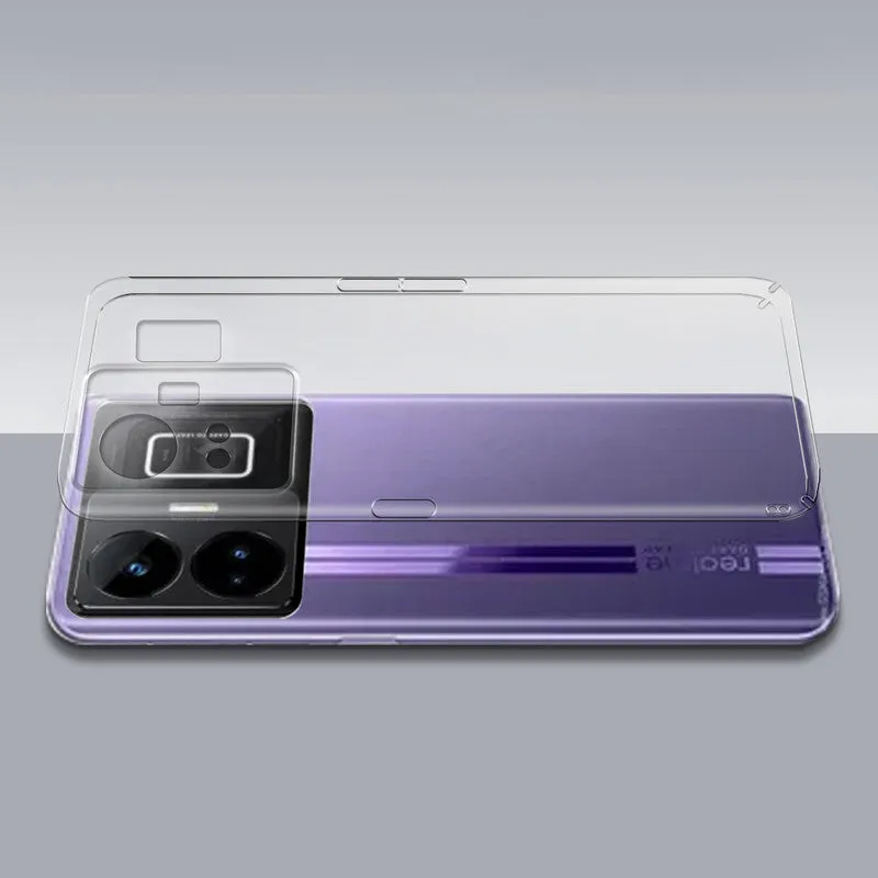 Crystal Clear Hard Back Anti-Yellowing Phone Case For Realme GT3