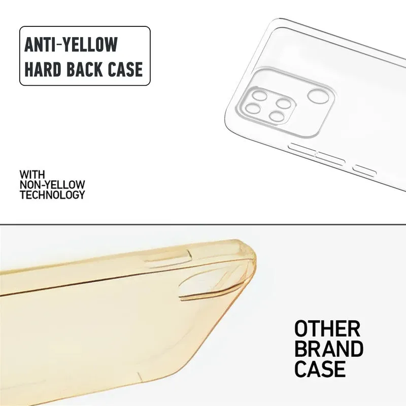 Crystal Clear Hard Back Anti-Yellowing Phone Case for Redmi 10C