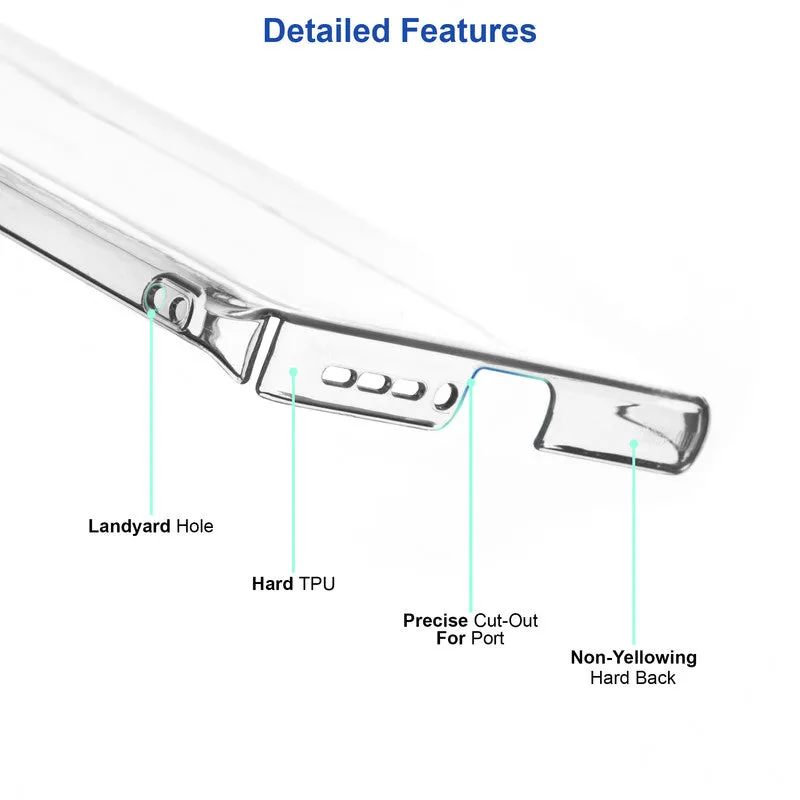 Crystal Clear Hard Back Anti-Yellowing Phone Case for Redmi 10C