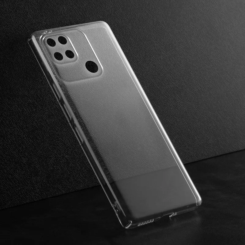 Crystal Clear Hard Back Anti-Yellowing Phone Case for Redmi 10C