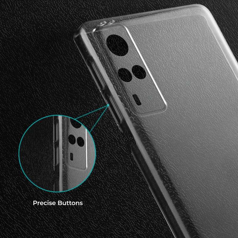 Crystal Clear Hard Back Anti-Yellowing Phone Case For Vivo Y31 2021