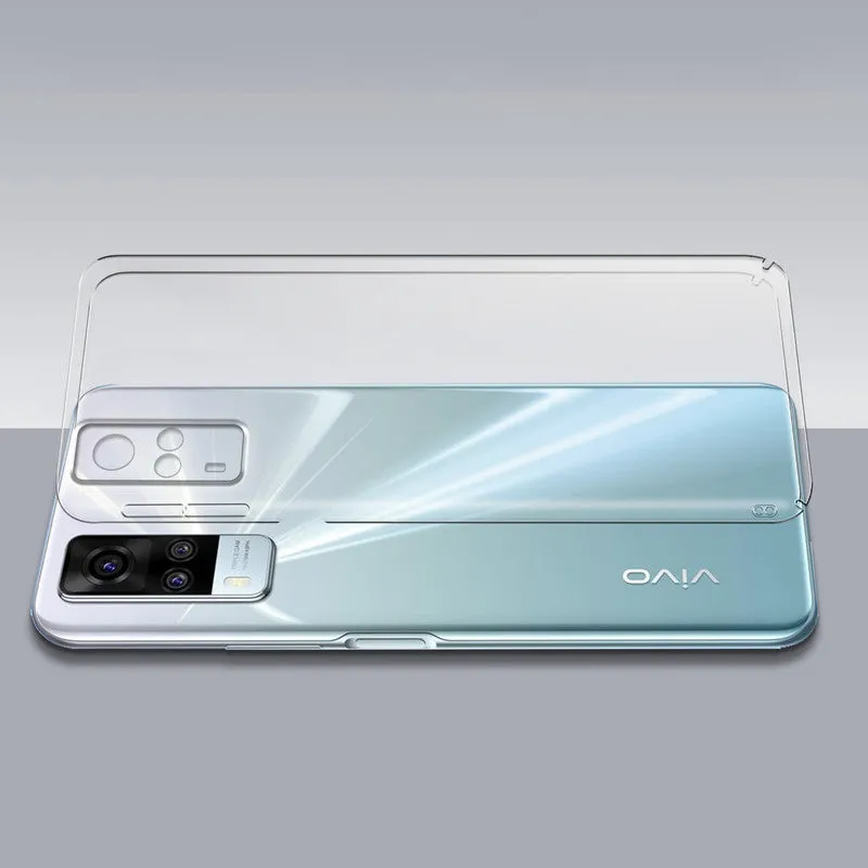 Crystal Clear Hard Back Anti-Yellowing Phone Case For Vivo Y31 2021