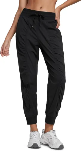 CRZ YOGA Lightweight Workout Joggers for Women 26" High Waisted Outdoor Running Casual Track Pants with Pockets