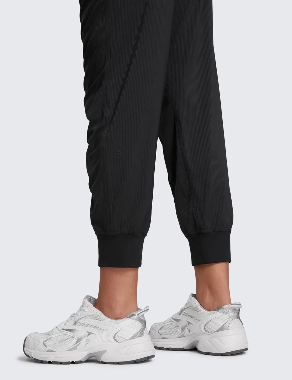 CRZ YOGA Lightweight Workout Joggers for Women 26" High Waisted Outdoor Running Casual Track Pants with Pockets