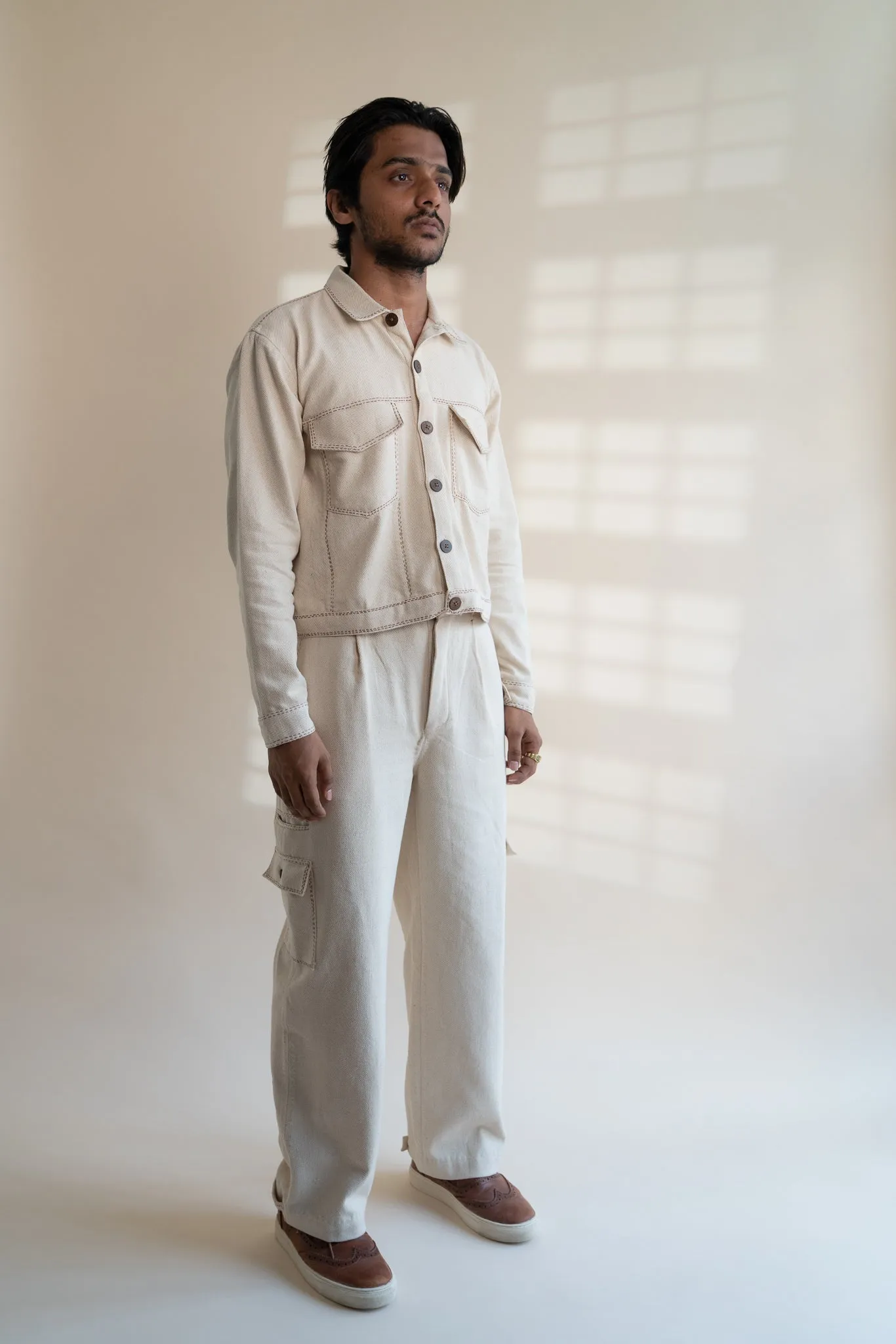 Dawning Denim Jacket | White Jacket | Denim Jacket