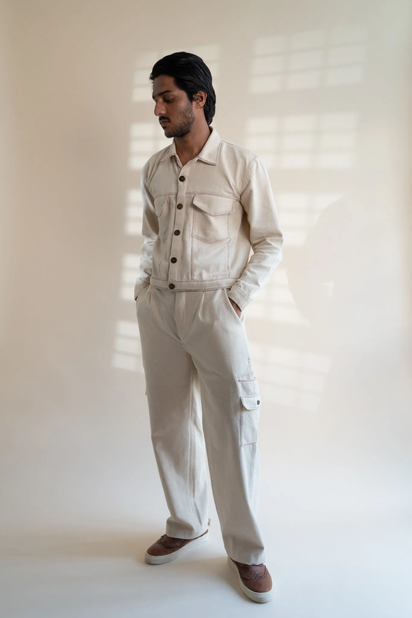 Dawning Denim Jacket | White Jacket | Denim Jacket