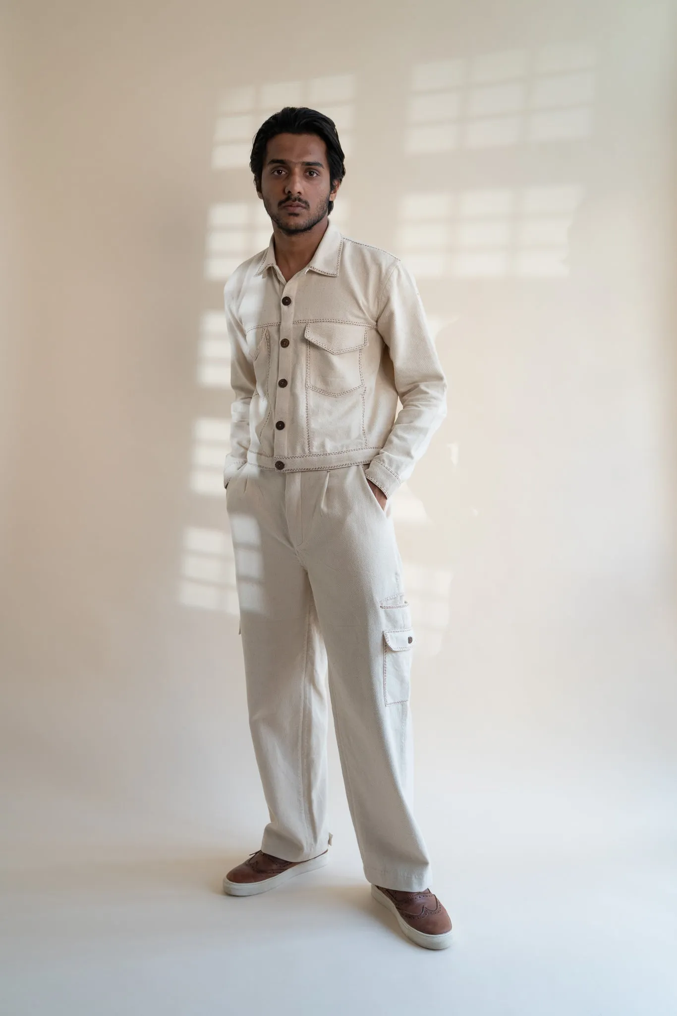 Dawning Denim Jacket | White Jacket | Denim Jacket