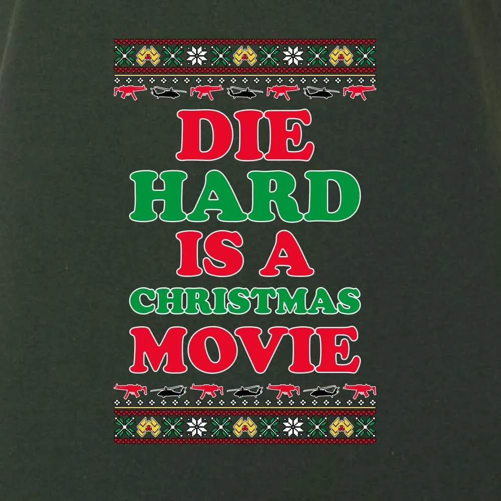 Die Hard is a Christmas Movie Classic McClane Nakatomi Ugly Christmas Womens Graphic T-Shirt
