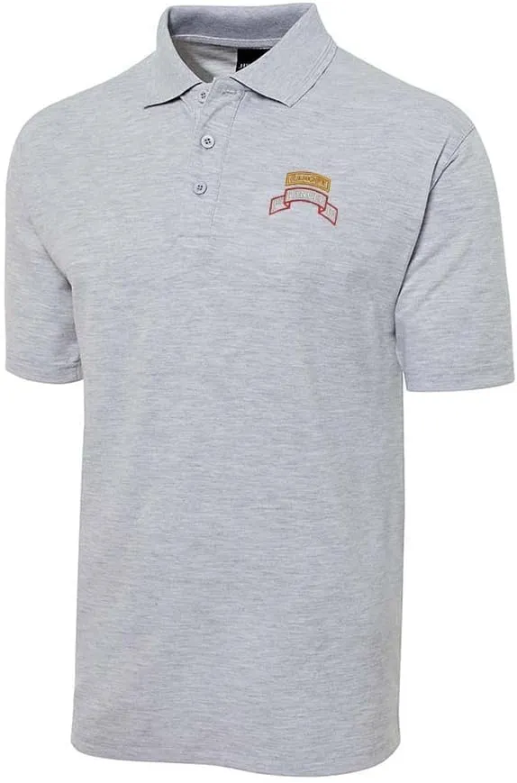 FANNOO Men's Polo Shirts U.S. Army 1st Ranger Embroidery Short Sleeve Regular-Fit Advantage Performance Shirts