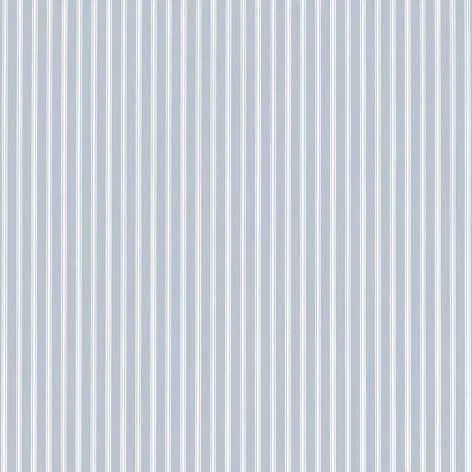 Farnworth Stripe Chalk Blue Wallpaper