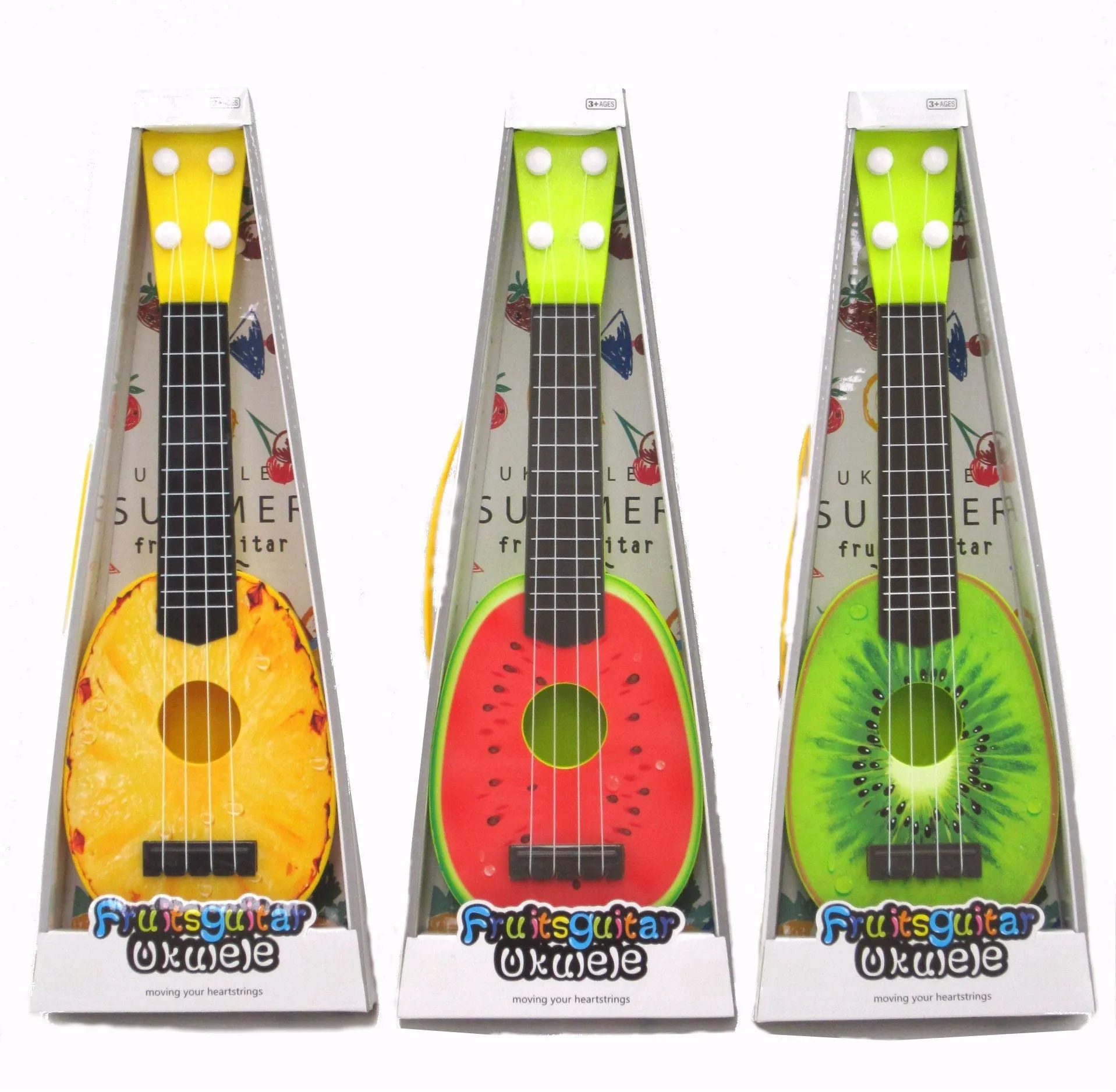 Fruits Guitar 4 String Ukulele Assorted Styles