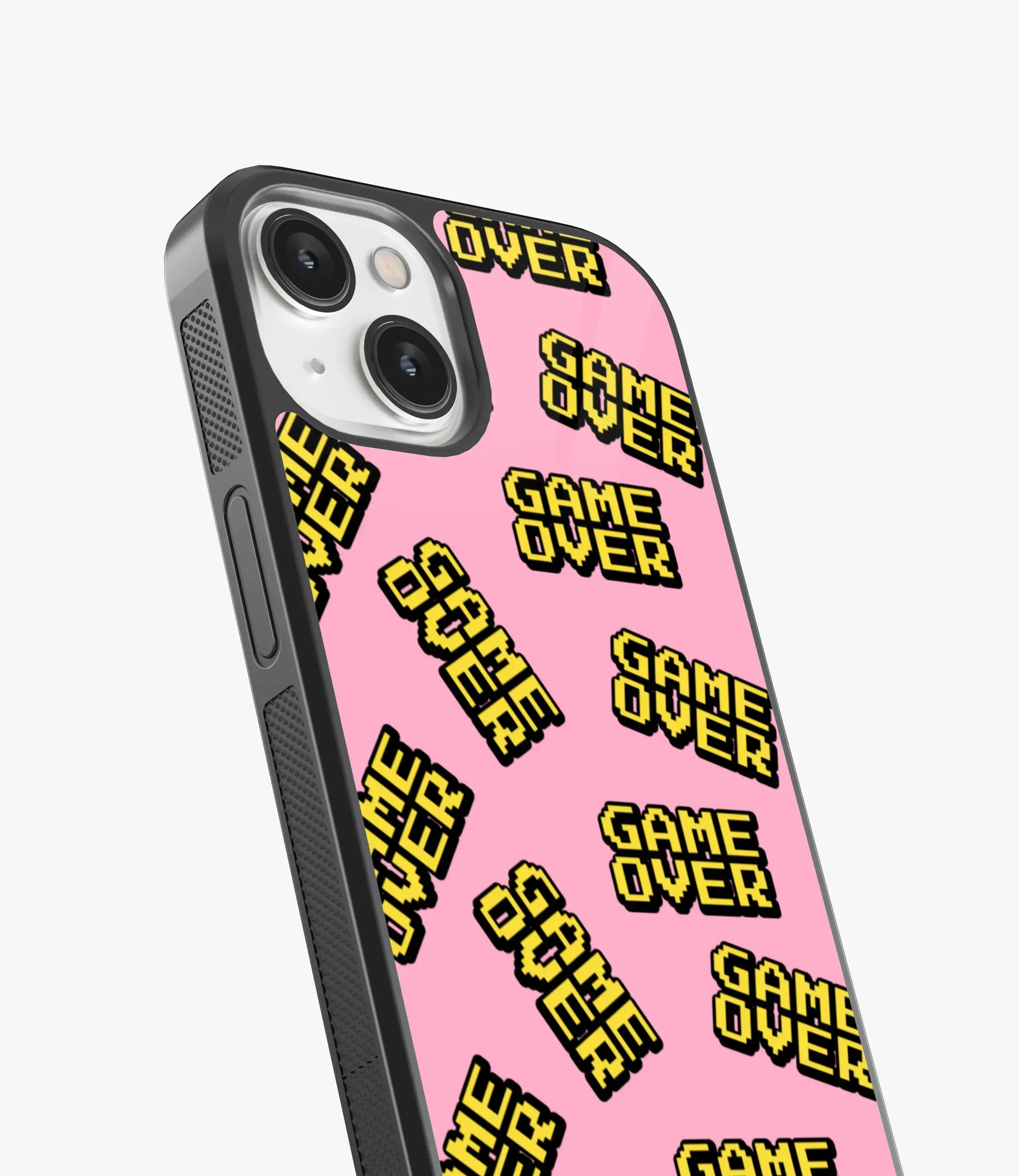 Game Over Pink Glass Case