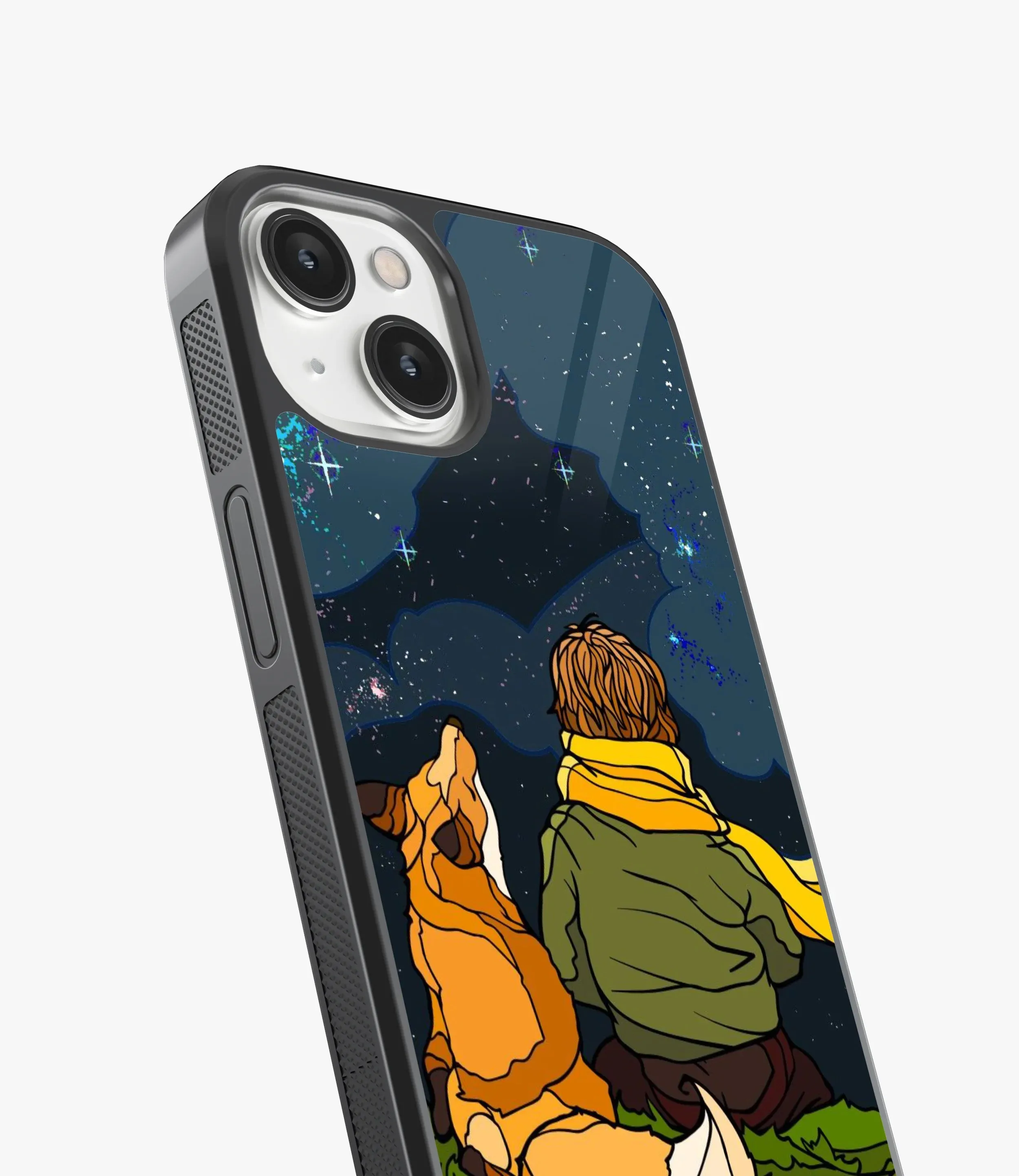 Gazing Stars With Dog Glass Case