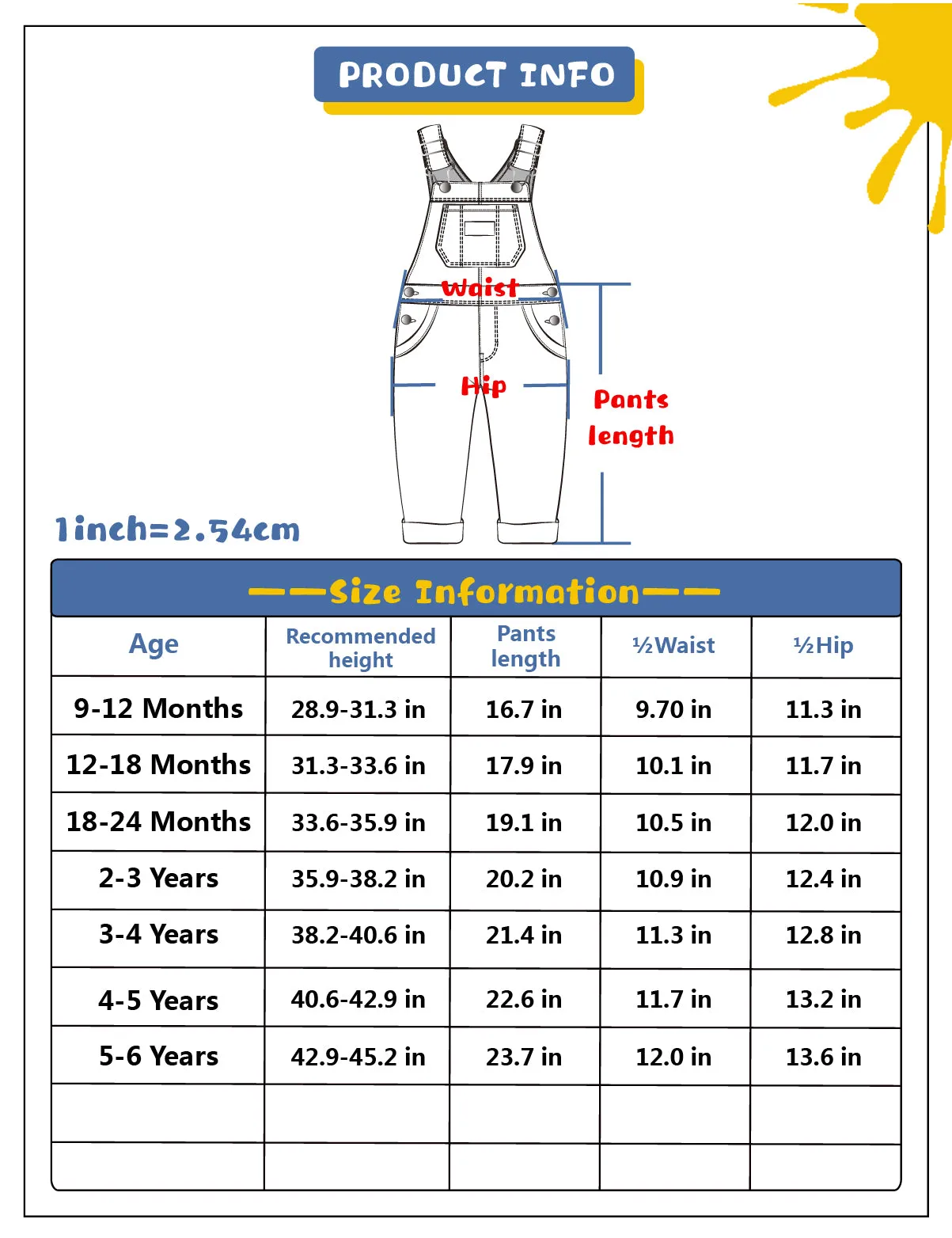 Girls Big Pocket Embroidered Ripped Denim Overalls
