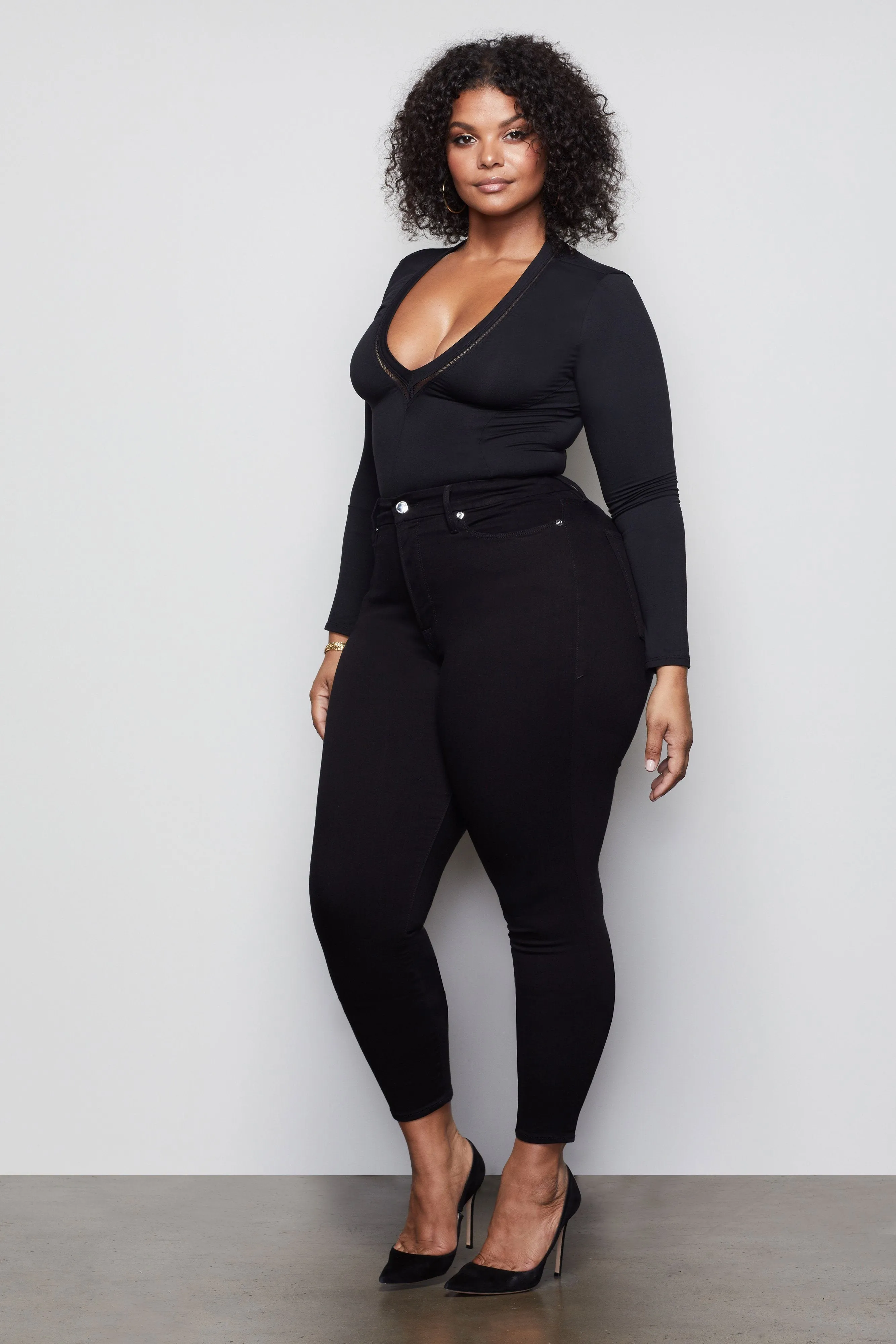 GOOD LEGS CROP | BLACK001