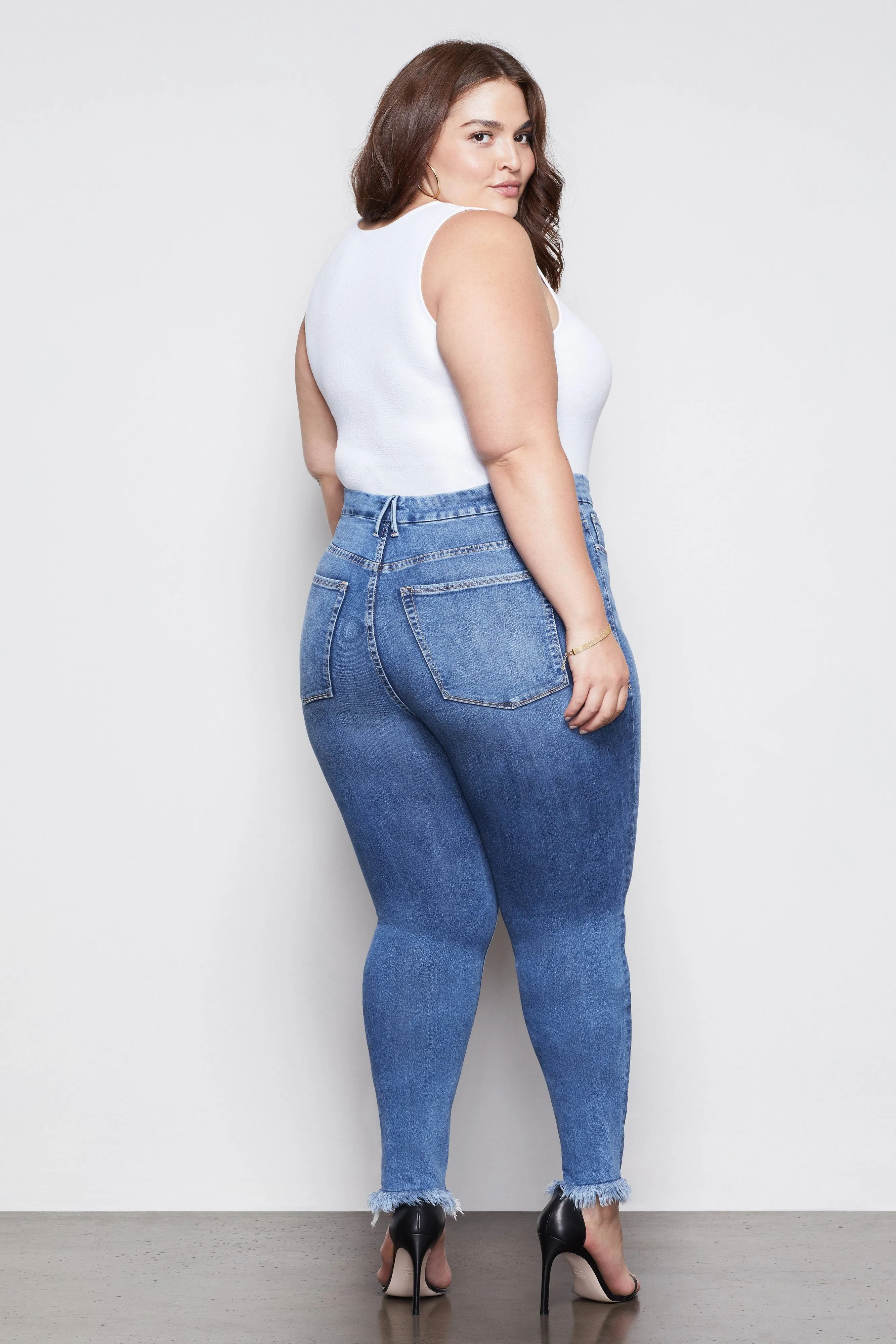 GOOD LEGS FRAY HEM | BLUE342