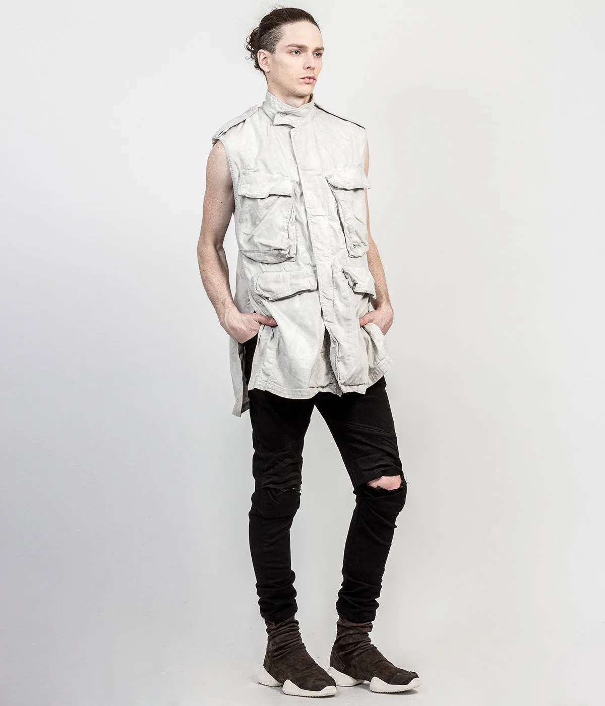 Grey Denim Jacket