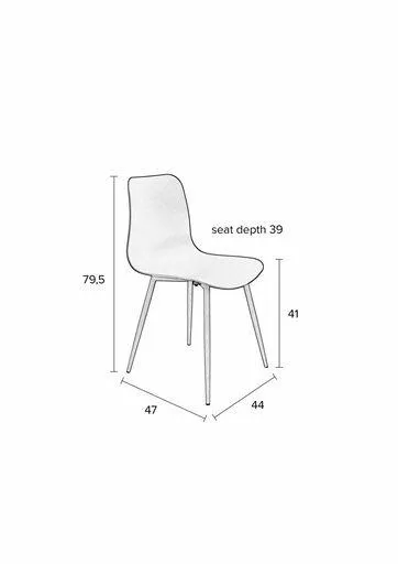 Grey Leon Chair
