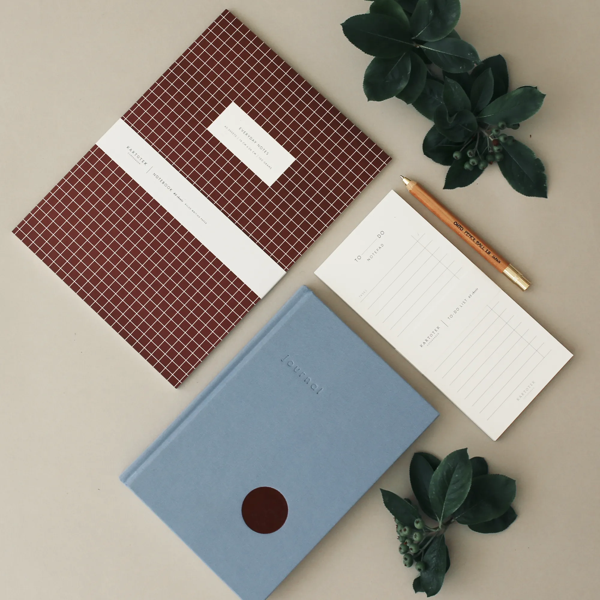 HARDCOVER NOTEBOOK A5 // LIGHT BLUE