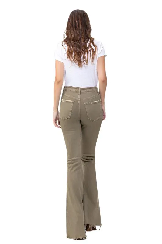 High Rise Super Flare Jeans VERVET by Flying Monkey