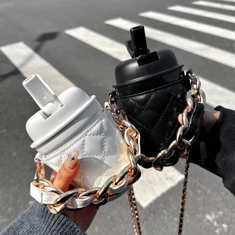 HOTPLUS Luxury Insulated Thermos with Chain Design