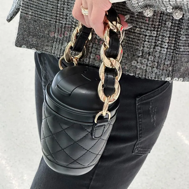 HOTPLUS Luxury Insulated Thermos with Chain Design