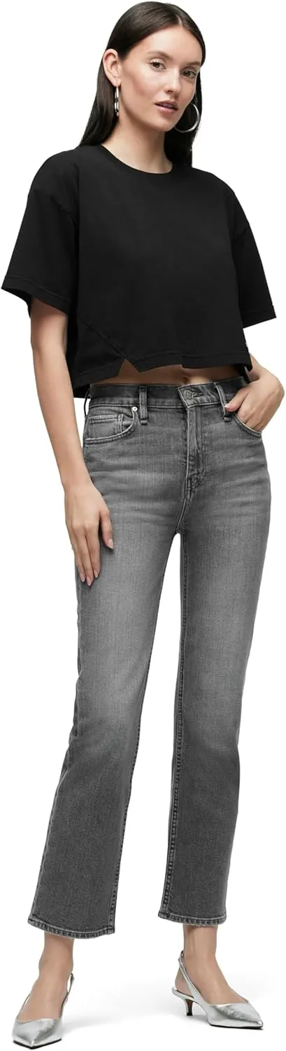 HUDSON Women's Remi High-Rise Straight Leg Ankle Jean