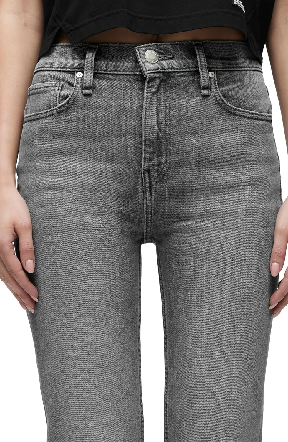 HUDSON Women's Remi High-Rise Straight Leg Ankle Jean