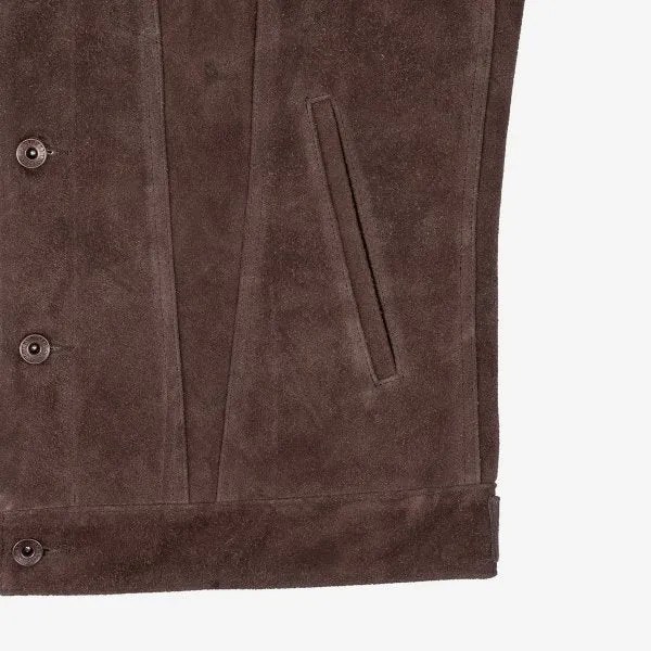 Iron Heart IHJ-49 Split Steer Modified Type III Jacket - Brown