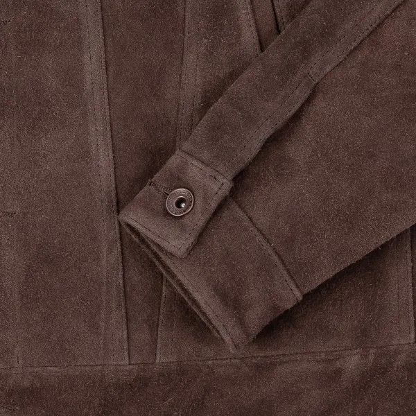 Iron Heart IHJ-49 Split Steer Modified Type III Jacket - Brown