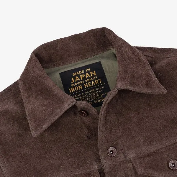 Iron Heart IHJ-49 Split Steer Modified Type III Jacket - Brown