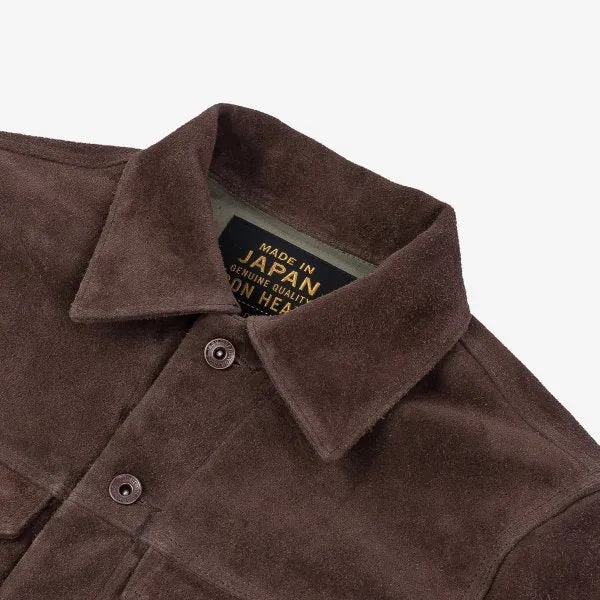 Iron Heart IHJ-49 Split Steer Modified Type III Jacket - Brown