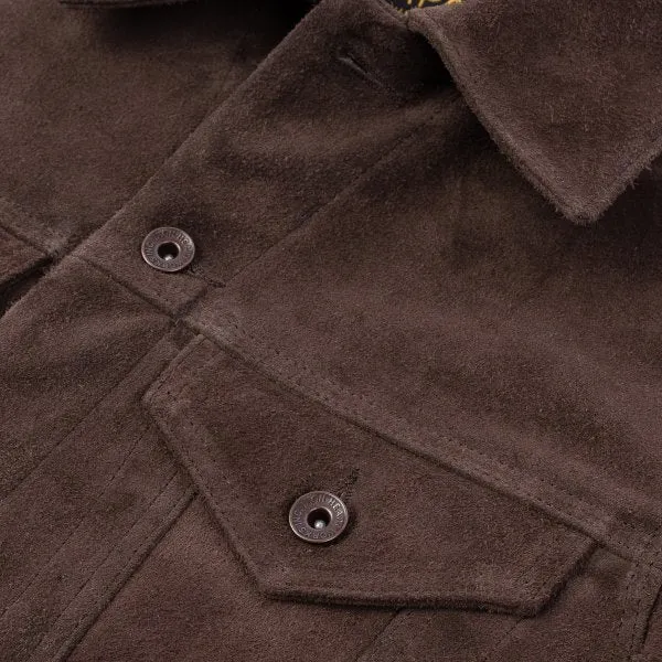 Iron Heart IHJ-49 Split Steer Modified Type III Jacket - Brown