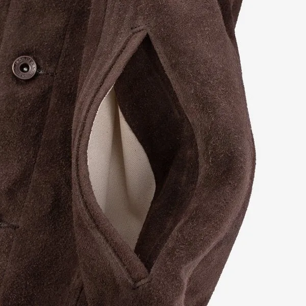 Iron Heart IHJ-49 Split Steer Modified Type III Jacket - Brown