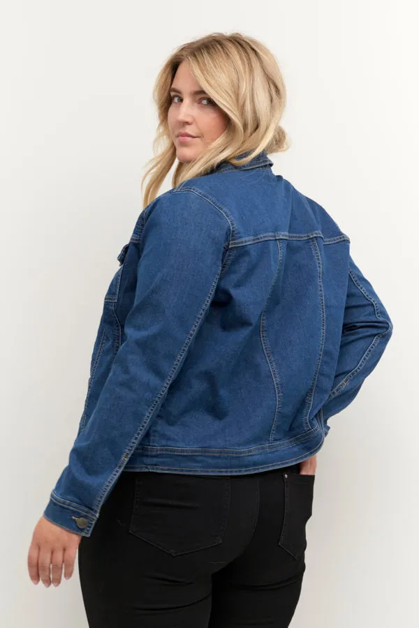 Kaffe Curve Blue Denim Jacket