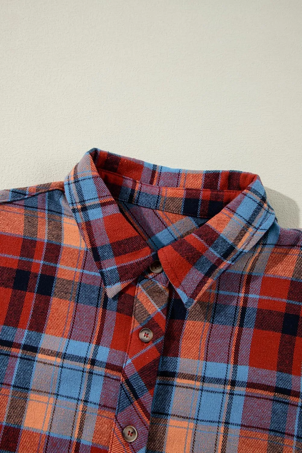 KevaMolly Plaid Flannel Shirts for Women Loose Fit Boyfriend Button Down Shirt Long Sleeve Casual Flannel Blouse Tops
