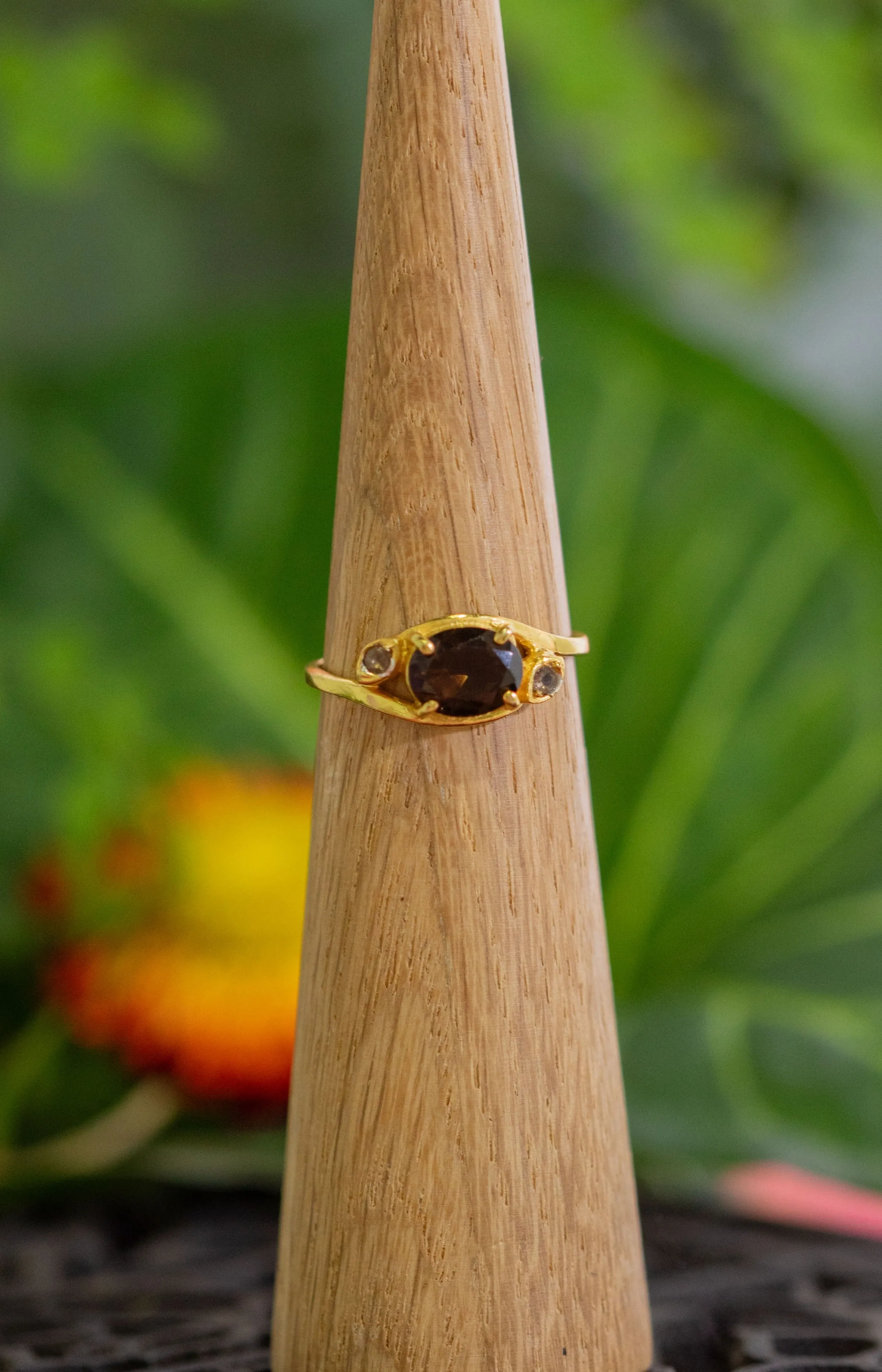 Klara Smoky Quartz Ring