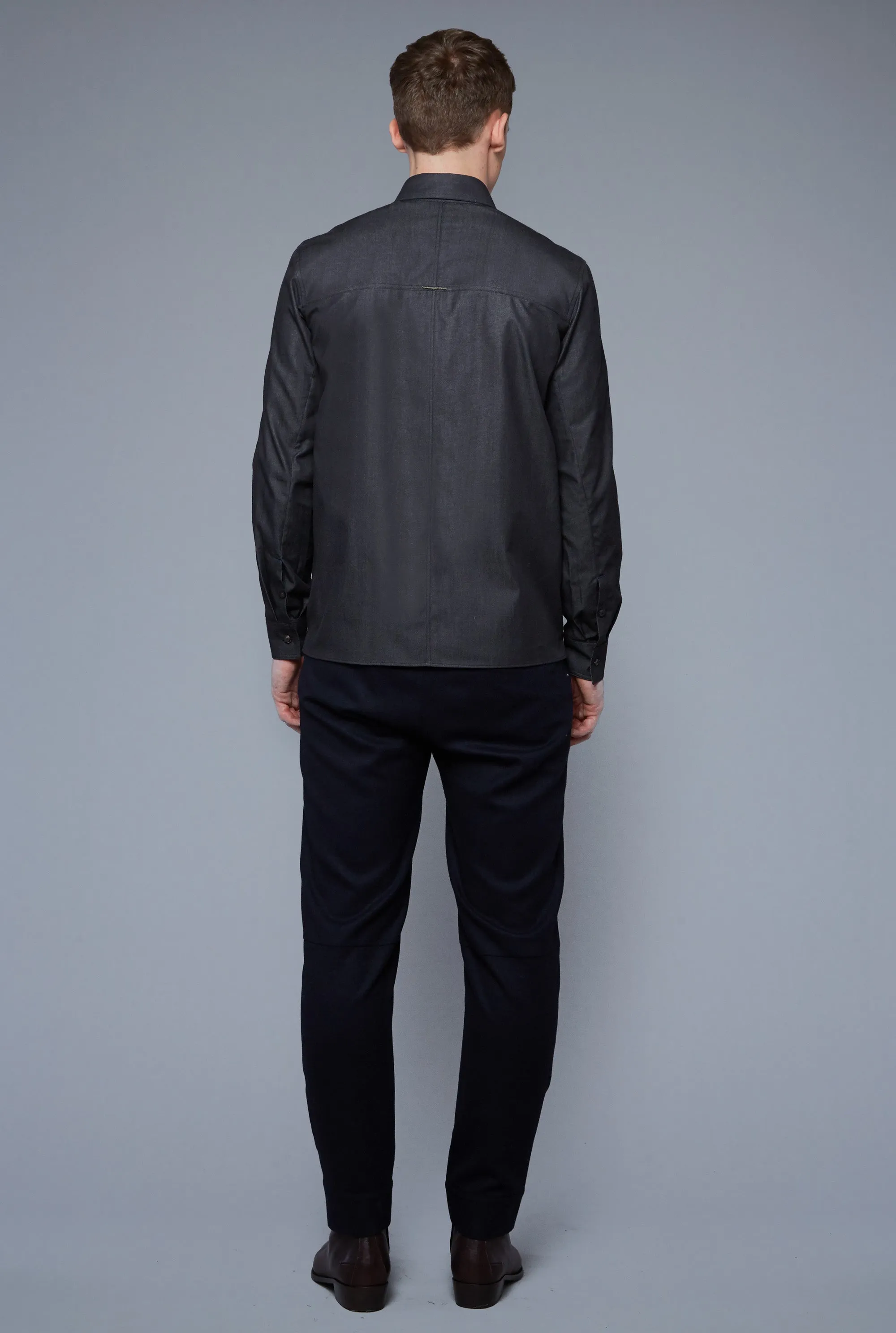 Kojima Denim Shirt | Black