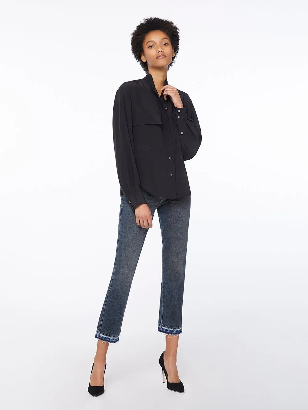 Le Sylvie Crop Released Hem -- Carmenita