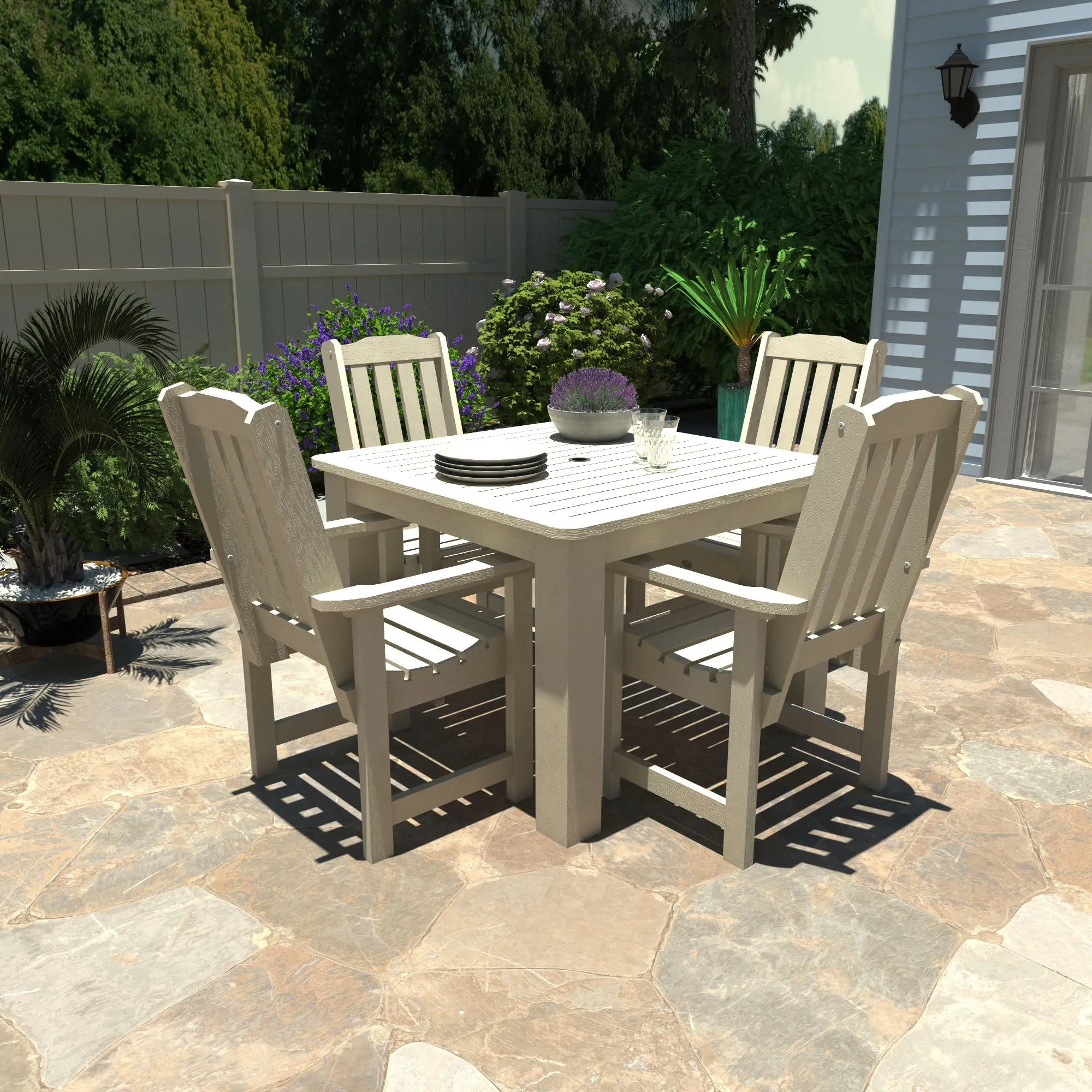 Lehigh 5pc Square Dining Set 42in x 42in - Dining Height