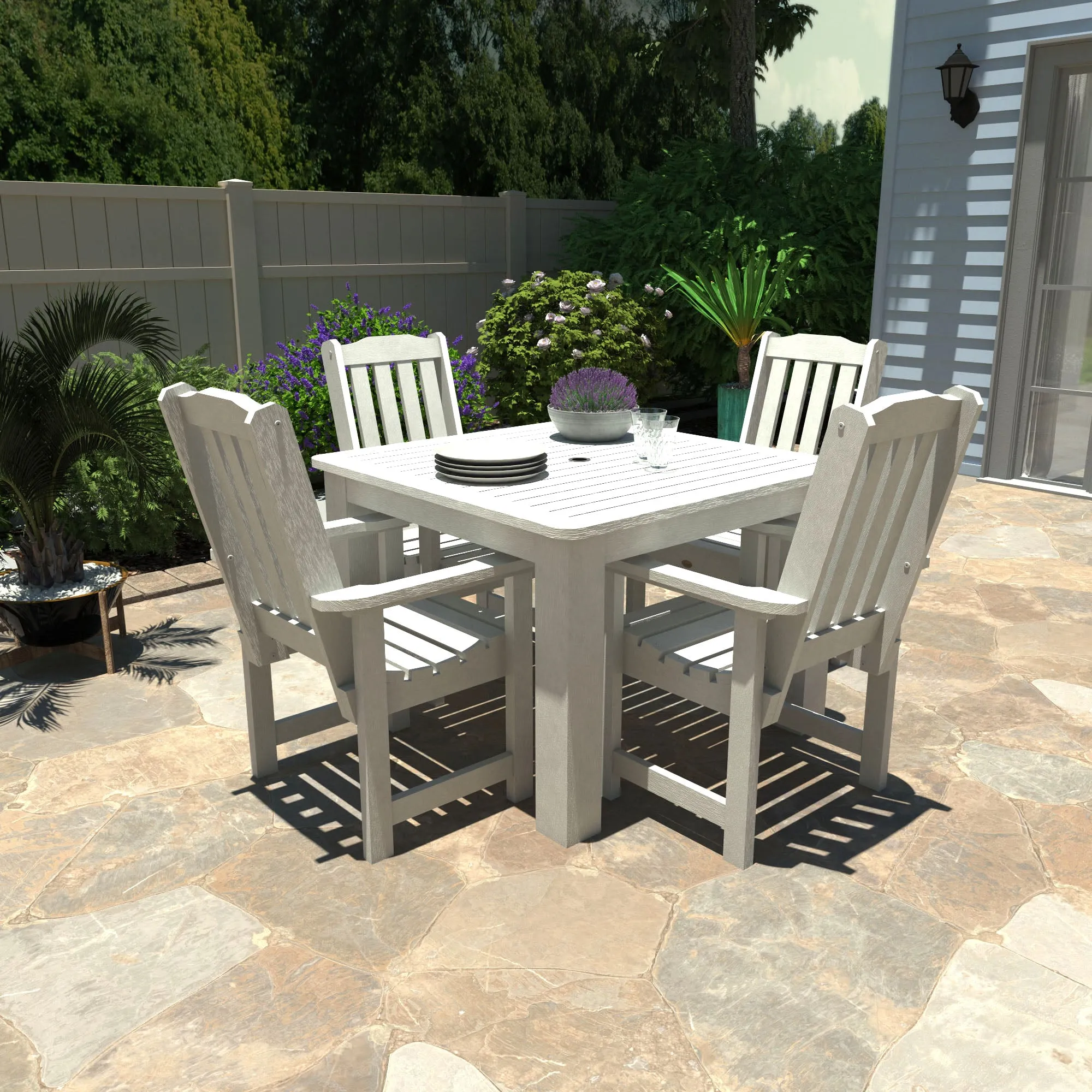 Lehigh 5pc Square Dining Set 42in x 42in - Dining Height