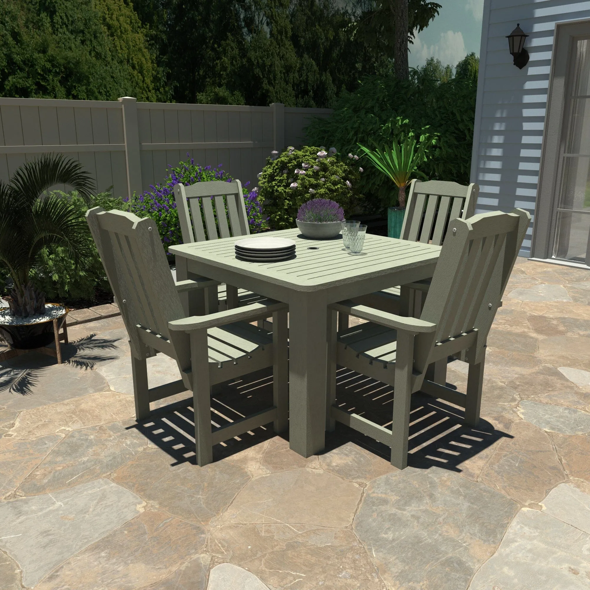 Lehigh 5pc Square Dining Set 42in x 42in - Dining Height